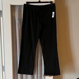 New Old Navy Women’s Fleece Black Pants